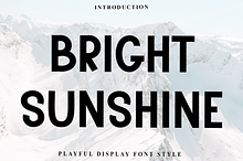 Bright Sunshine