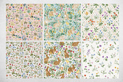 Mille-fleurs. Happy Easter, a Decorative Illustration by olga.korneeva (Thumbnail 7 of 15)