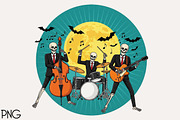 Halloween Clipart Bundle – Spooky, an Illustration by Black Bird Studio (Thumbnail 1 of 4)