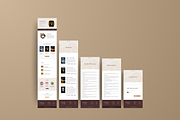 Canva Website Template For Authors, a Landing Page Template by Templics by Zoya (Thumbnail 5 of 6)