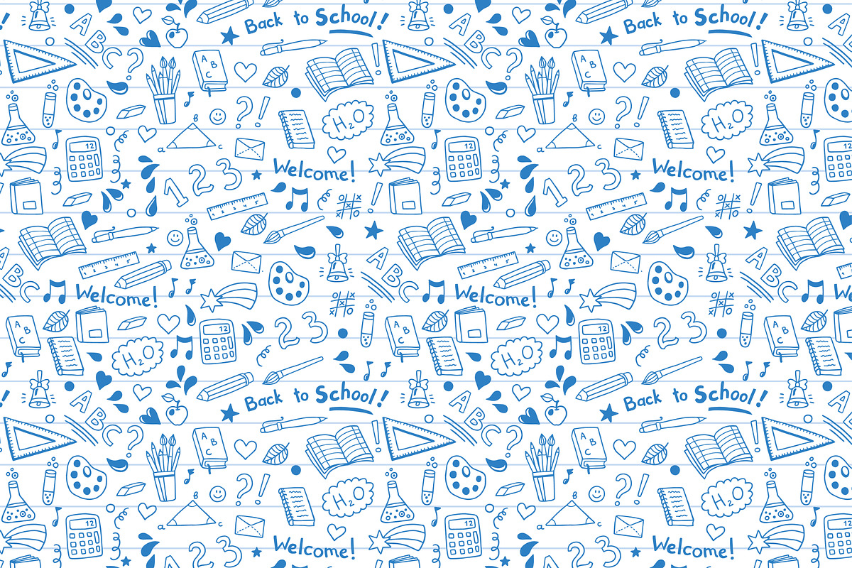 School: small vector set, a Pattern Graphic by natsa (Photo 2 of 4)