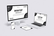 Multi Device Mockup Bundle Set, a Wearable Device Mockup by Rielismee (Thumbnail 5 of 5)