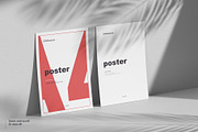 Poster / Flyer Mockups, a Books & Magazine Mockup by WebAndCat (Thumbnail 10 of 21)