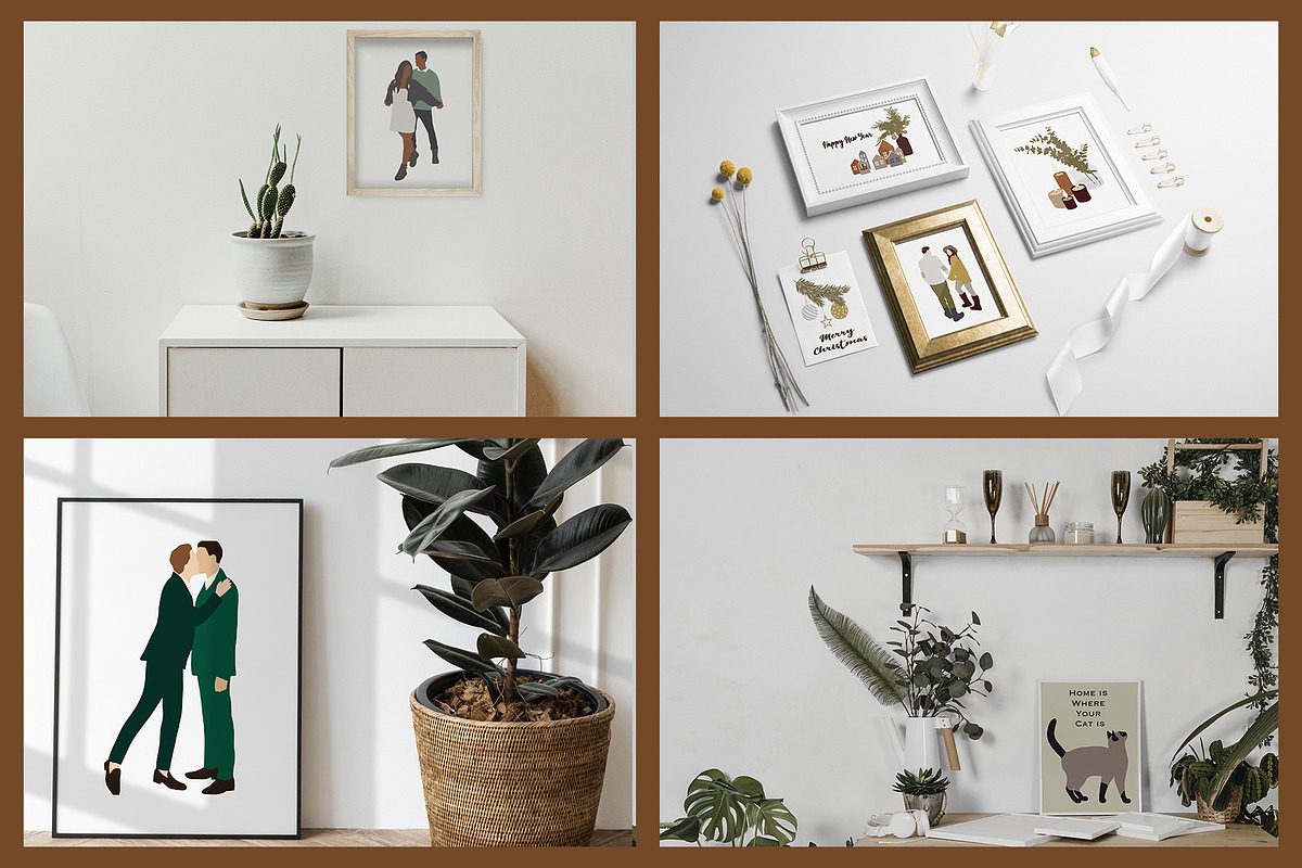 650+ ABSTRACT PEOPLE & ELEMENTS, a Person Illustration by ApetekMarket (Photo 4 of 7)