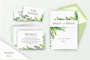 Wedding suite - Forest freshness, an Invitation Template by Alewiena (Thumbnail 3 of 8)