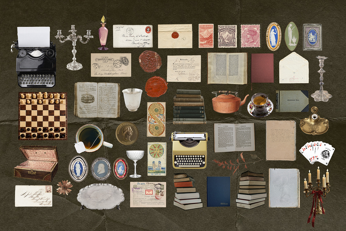 The Poetcore Study Paper & Collage, an Object Graphic by Lidberia (Photo 7 of 11)