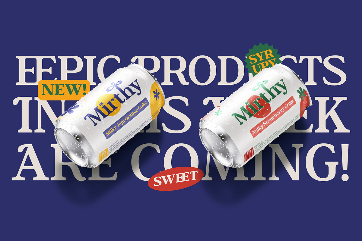 Bagiora - Chunky Foodie Serif Font, a Serif Font by Casloop Studio (Photo 5 of 10)