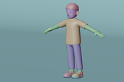 Muslim Family 3D Character, a Characters & Person 3D Model by Dudukbersama (Thumbnail 4 of 5)