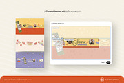 YouTube Branding Kit - Retro Collage, a Social Media Template by KloudCanvas (Thumbnail 3 of 7)