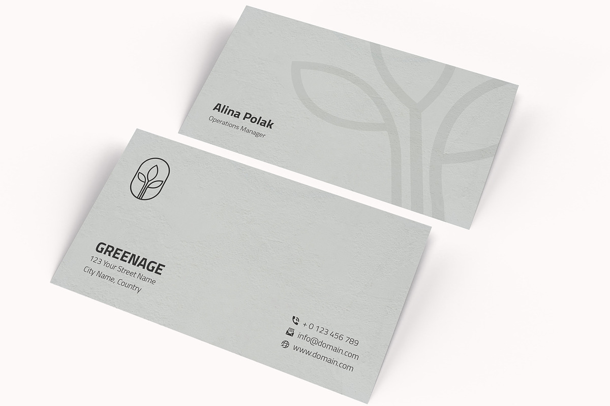 Minimal Business Card, a Business Card Template by designSultan (Photo 3 of 5)
