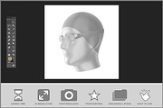 Swim Cap With Goggles Mockup, a Hat Mockup by Bruno's Shop (Thumbnail 2 of 3)