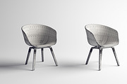 HAY- ABOUT A CHAIR 42, a Furniture 3D Model by Iamjaydesign (Thumbnail 2 of 2)