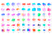 Watercolor splashes clip art, a Templates & Theme by Ksusha shop (Thumbnail 6 of 7)