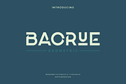 Baorue - Futuristic Typeface, a Serif Font by garismantra (Thumbnail 1 of 4)