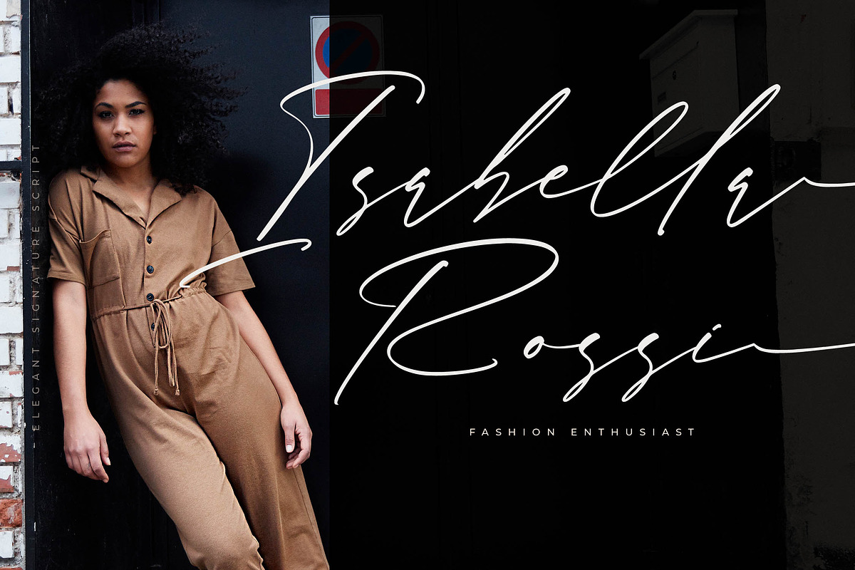 Rosatlinde Elegant Signature Script, a Script Font by Letterena Studios Script (Photo 4 of 15)