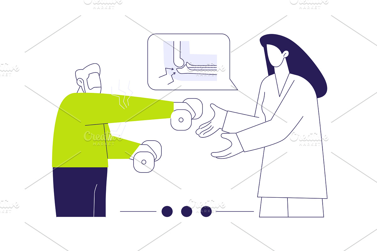 Physical therapy for arthritis, a Healthcare Illustration by Visual Generation