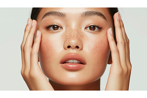 Close-up portrait of an Asian woman, a Person Photo by Sergey Kotenev