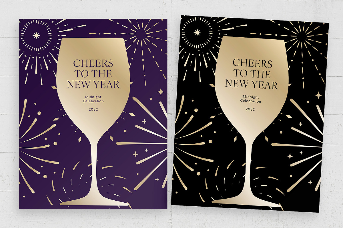 New Years Poster Flyer Template, a Flyer Template by BrandPacks (Photo 4 of 6)