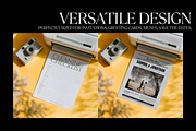 Retro US Letter Mockup with Camera, a Design Template by PhoebeCreates (Thumbnail 3 of 6)