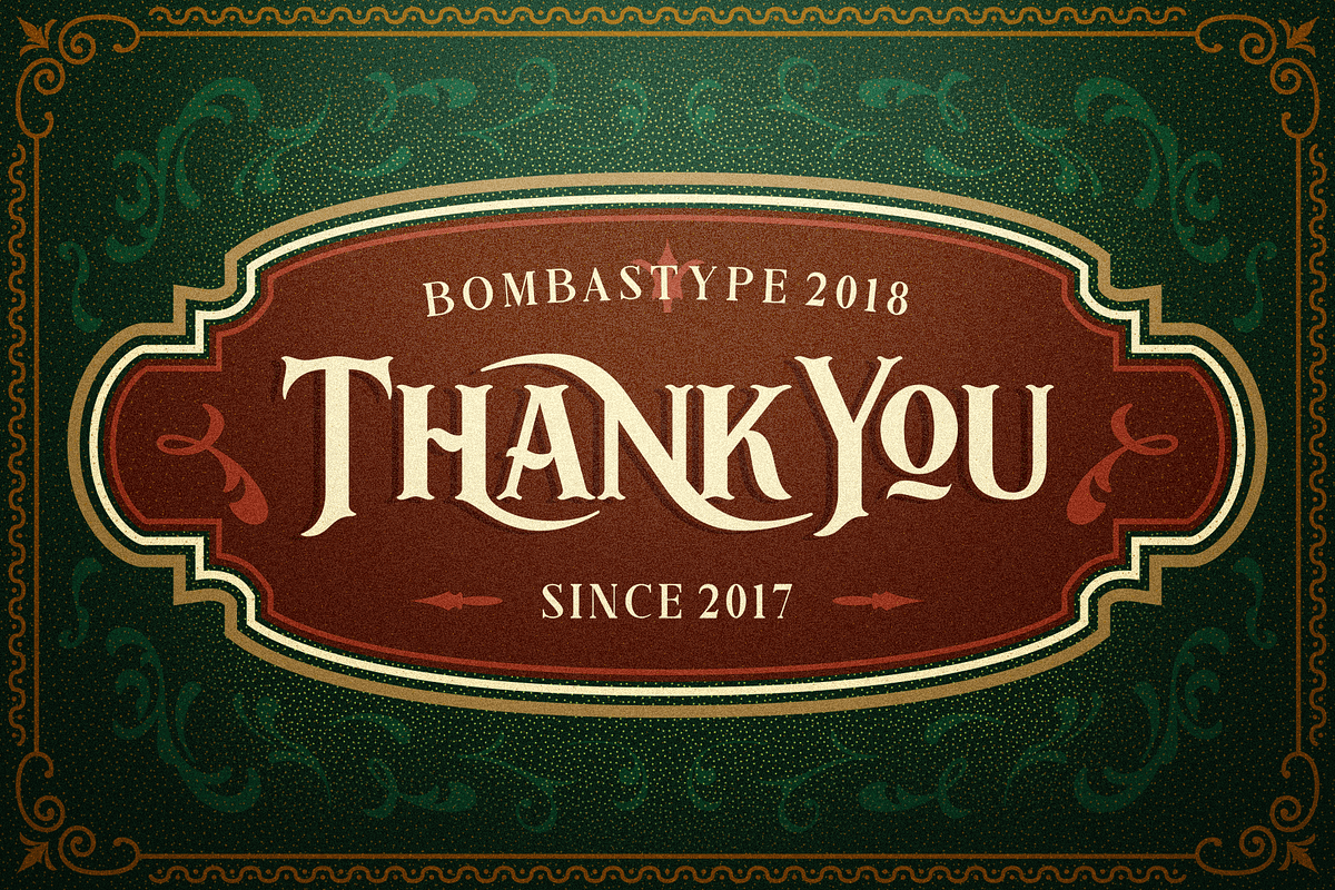 Black Drama Duo + Extras, a Font by Bombastype (Photo 12 of 12)