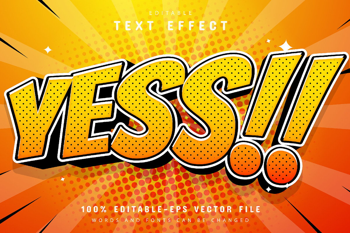 Comic style text effect, a Plug-in Add-On by Aglonemadesign (Photo 2 of 9)