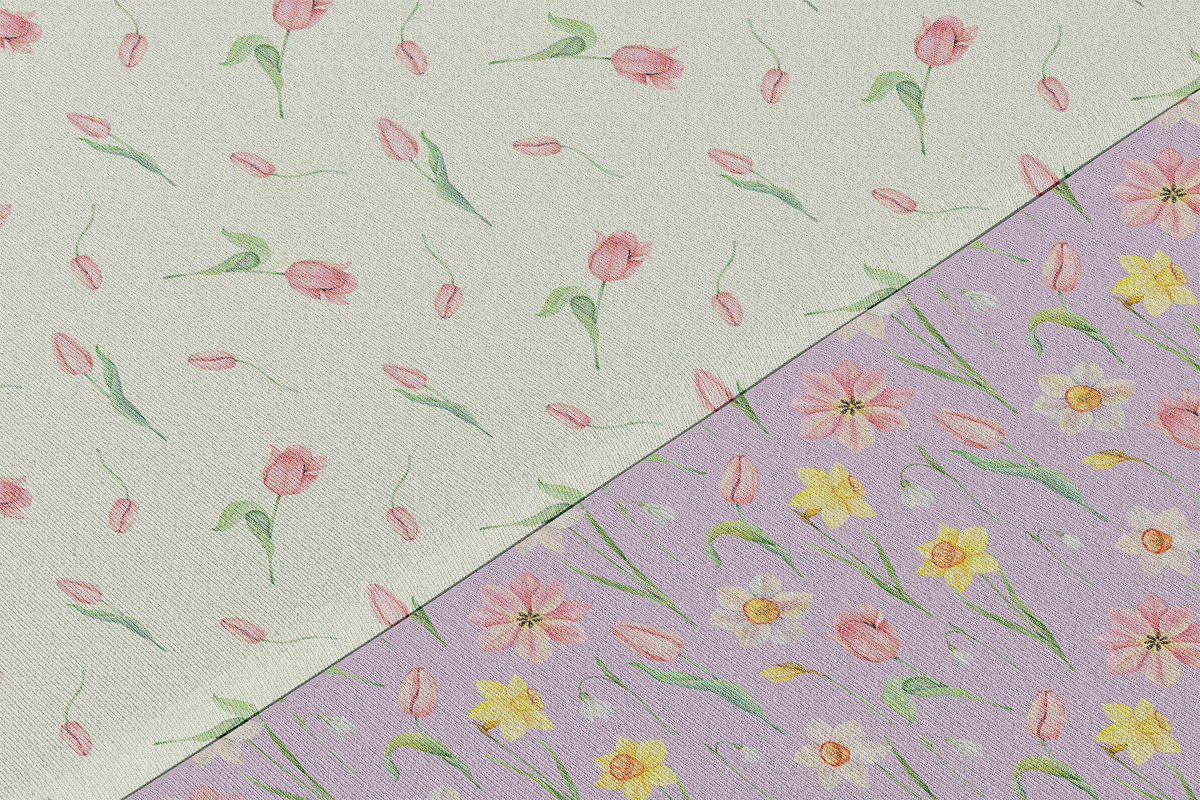 Spring flower, Easter set Watercolor, an Animal Illustration by Daryartsy (Photo 11 of 12)