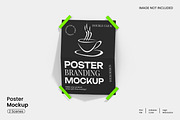 Poster Mockup, an Advertising Mockup by Unerispace (Thumbnail 1 of 4)