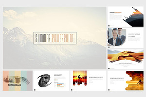 Summer Powerpoint Template