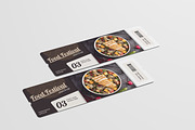 ticket mockup, a Flyer Template by kebunmockup (Thumbnail 5 of 5)