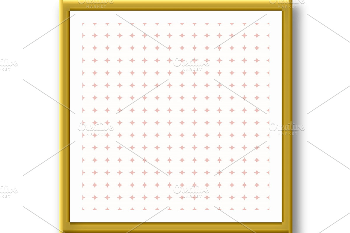 Seamless Pattern With Stars, an Illustration by FineArtStudio (Photo 3 of 3)