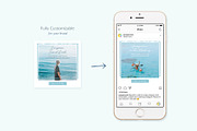 Instagram Posts Oceans | CANVA, a Social Media Template by Poego Social (Thumbnail 3 of 8)