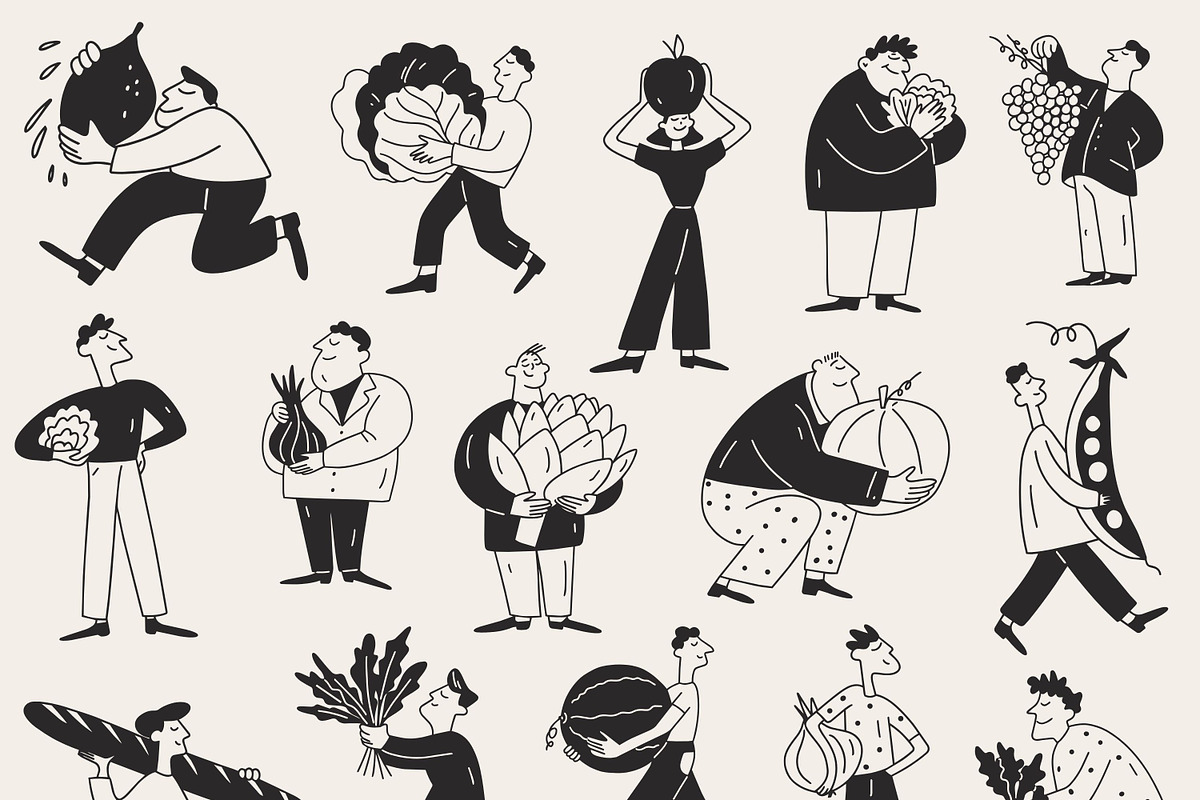 FOOD BUNDLE Vol.3: All 6 in 1, a Food Illustration by Veyla (Photo 32 of 59)