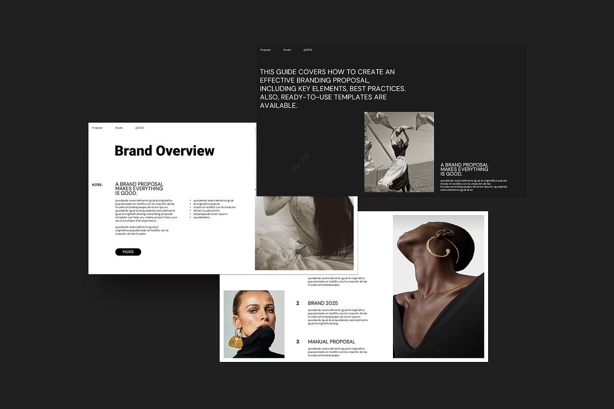 Huas Brand Proposal Presentation, a Presentation Template by Studio Artisan (Photo 5 of 12)