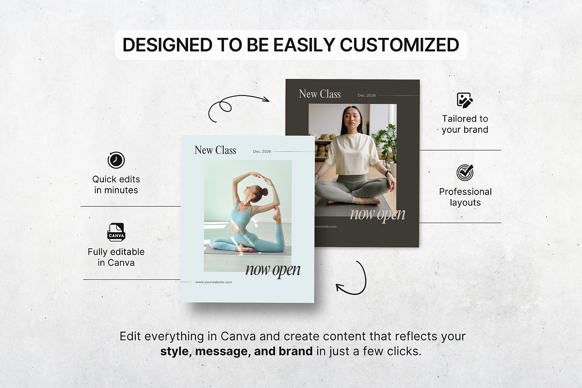 Wellness Coach Social Media Bundle, a Social Media Template by DigiPax (Photo 13 of 15)