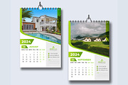 12-page wall calendar 2024, a Templates & Theme by pixelcreatx (Thumbnail 5 of 7)