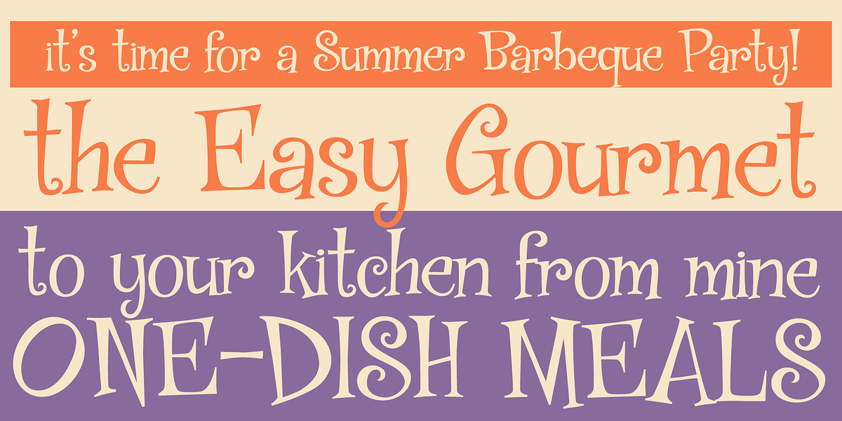Barquesville, a Font by One Eyed Squid (Photo 2 of 6)