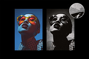 Black & White Vintage Poster Effect, a Layer Style Add-On by Design Squad (Thumbnail 3 of 3)