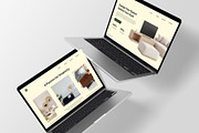 Modern Furniture Landing Page Design, a Landing Page Template by Glyphminds Studios (Thumbnail 3 of 3)