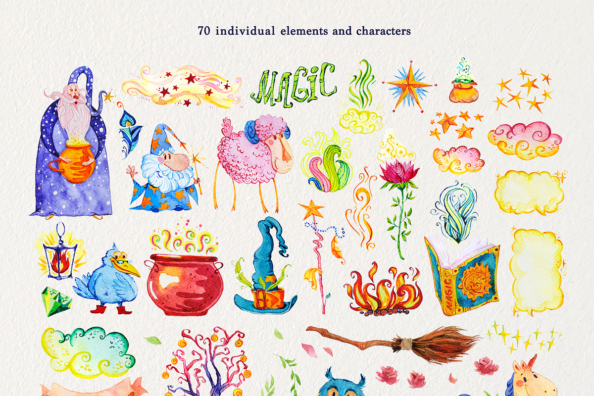 kind magic pack, an Animal Illustration by Funnystore (Photo 4 of 8)