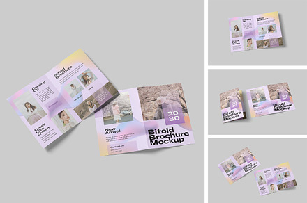 Bifold Brochure Mockup, a Product Mockup by DxSLEX