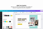 Facebook Template Yellow Canva, a Social Media Template by ltsdesigns (Thumbnail 5 of 5)