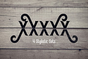 Frizzy vintage font, a Symbol Font by Gleb Guralnyk (Thumbnail 6 of 8)