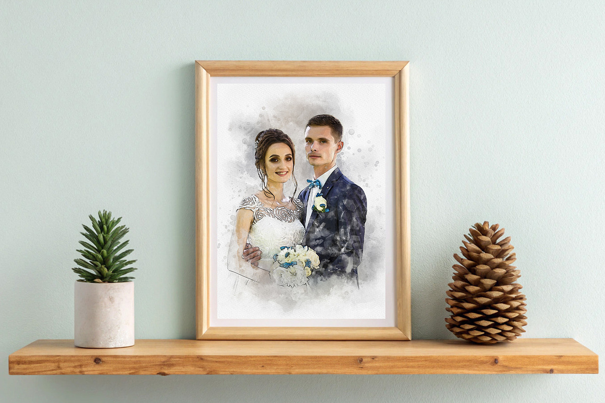 Elegant Wedding Watercolor Art, an Action Add-On by MRI STUDIO (Photo 7 of 24)