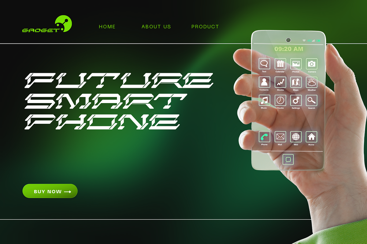 Cuba Technology - Modern Logo Font, a Sans Serif Font by Nirmana Visual (Photo 5 of 10)