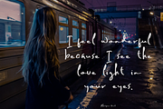 Rhesymo Brush Script, a Script Font by madeDeduk (Thumbnail 4 of 8)