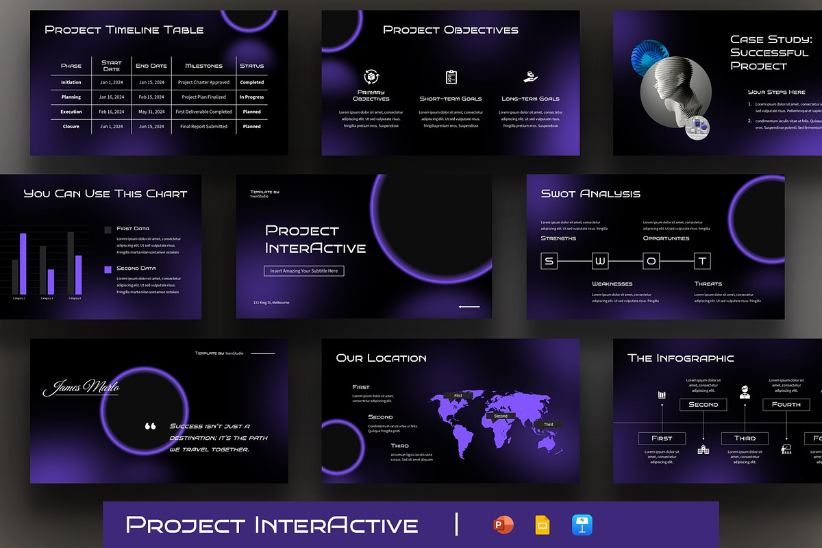 Project InterActive Presentation, a Presentation Template by BumbleGraph Studio (Photo 1 of 4)