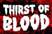 Ghost Baster - Scary Bloody Font, a Font by Pekotype (Thumbnail 8 of 15)