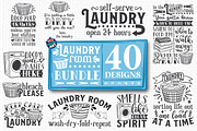 Laundry Room SVG Bundle, a Decorative Illustration by HQDigitalArt (Thumbnail 4 of 4)