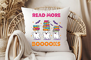 Read More Books Funny Halloween PNG, an Illustration by DreamCafeArt (Thumbnail 6 of 7)