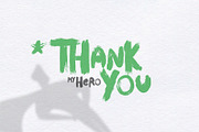 Hero — hand drawn font, a Font by Roman Polishchuk (Thumbnail 7 of 7)